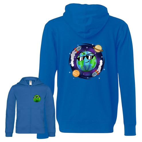 Team Melone WELTRAUM Hoodie-Jacke