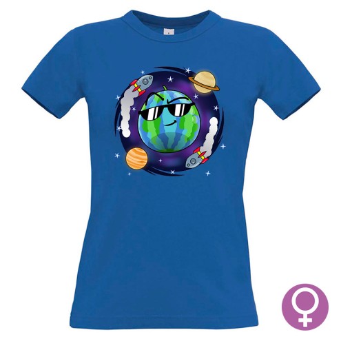 Team Melone WELTRAUM T-Shirt Girlie Shirt