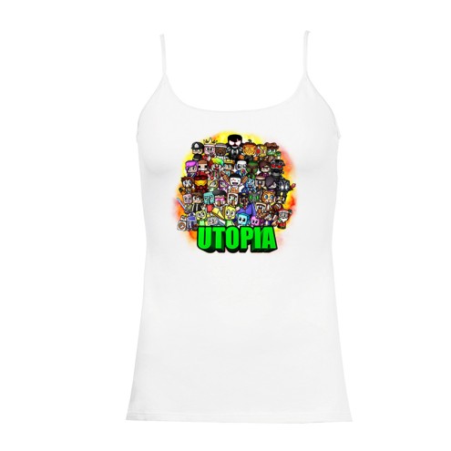 UTOPIA Girlie Spaghetti-Top