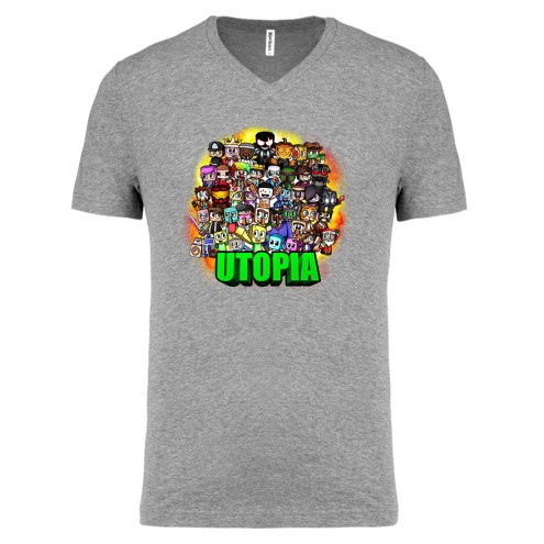 UTOPIA T-Shirt V-Neck