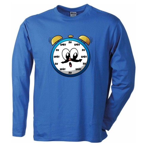 ZU SPÄT Langarm-Shirt