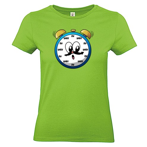 ZU SPÄT T-Shirt Girlie Shirt