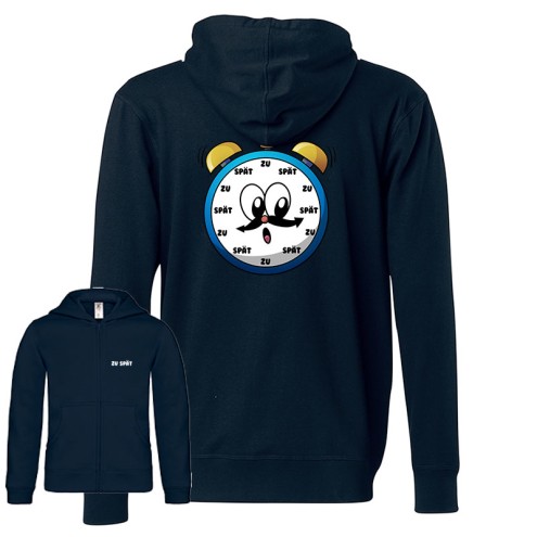 ZU SPÄT Hoodie-Jacke