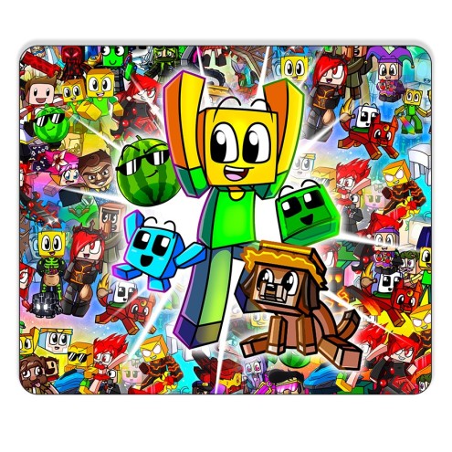 100 Charaktere MousePad