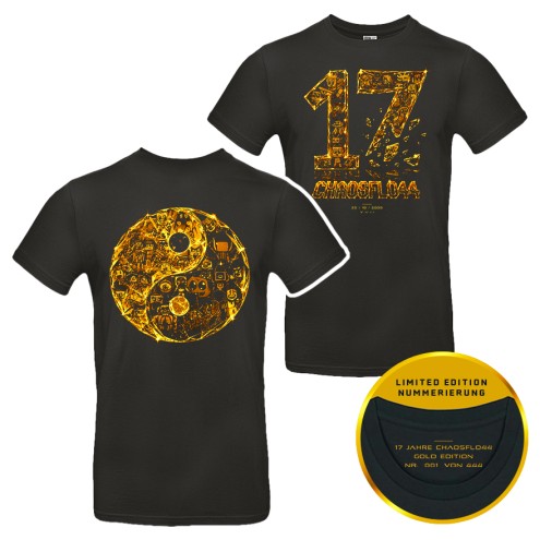 17 Jahre GOLD Edition T-Shirt LIMITIERT
