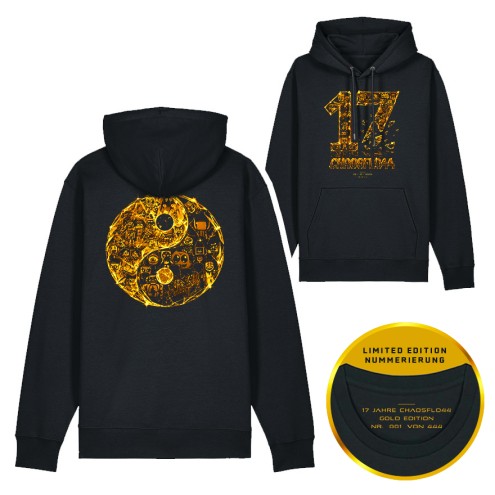 17 Jahre GOLD Edition BIO Hoodie LIMITIERT