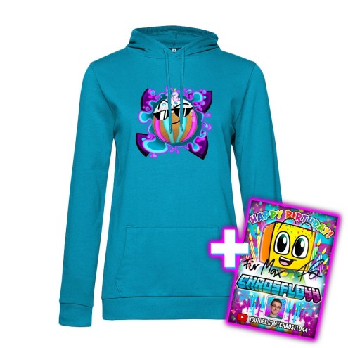 Team Melone 12. Geburtstag Sommer Hoodie women