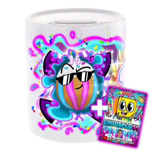 Team Melone 16. Geburtstag Spardose