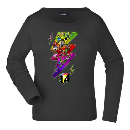 14 Jahre Design Baumwoll Langarm Shirt women