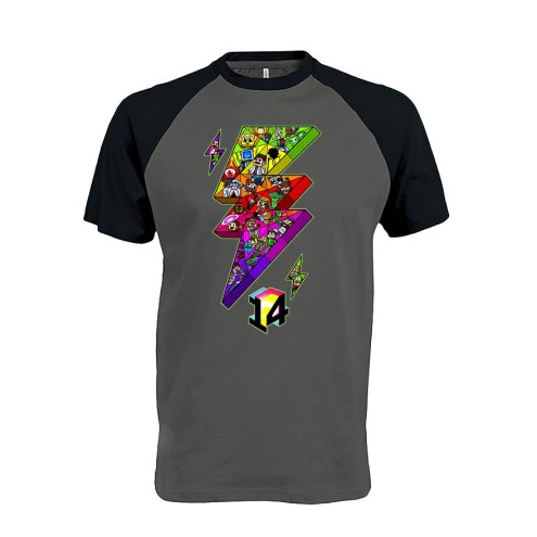 14 Jahre Design Base-Ball T-Shirt