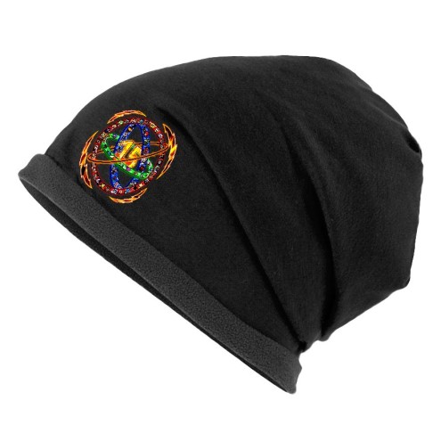 15 Jahre Design Beanie Mütze mit Fleece