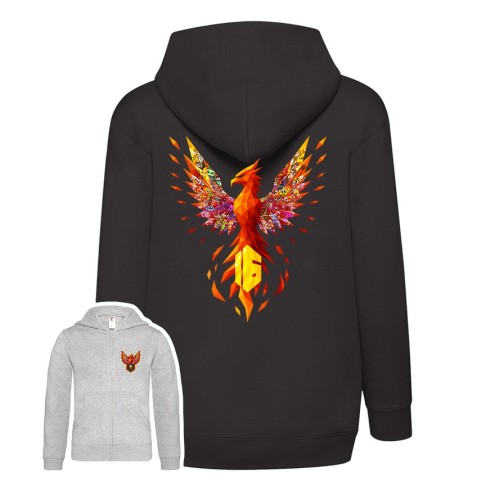 16 Jahre Design Basic Zipped Hoodie kids