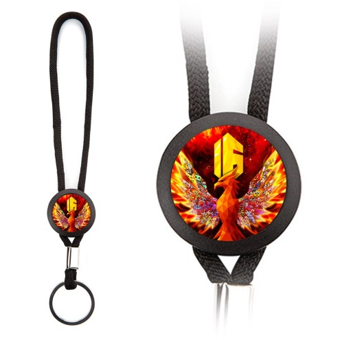 16 years design key fob loop black