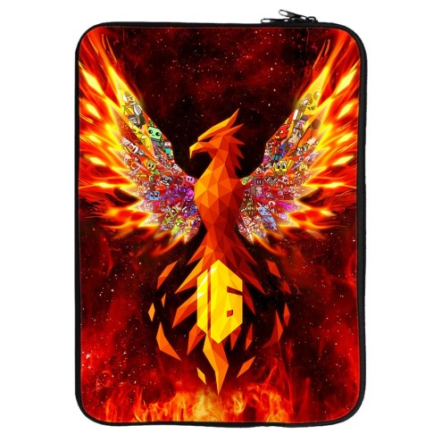 16 Jahre Design Neopren Tablet- bzw. Laptophülle