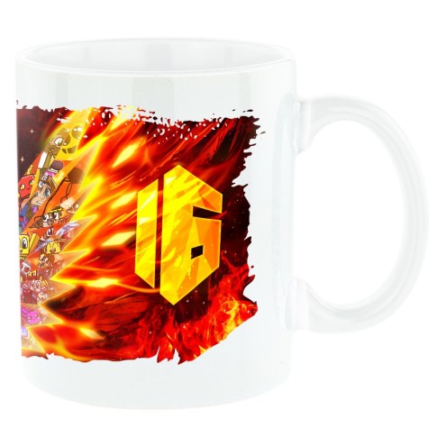 16 years design mug