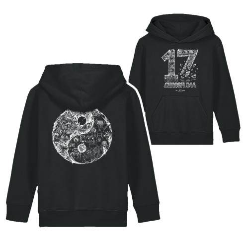 17 Jahre Design BIO Hoodie kids