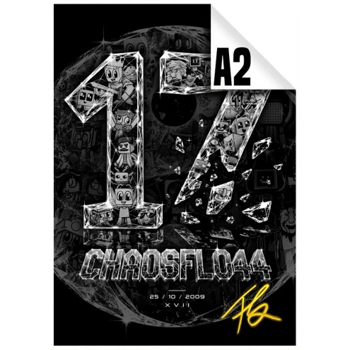 Poster 17 JAHRE Design von Chaosflo44