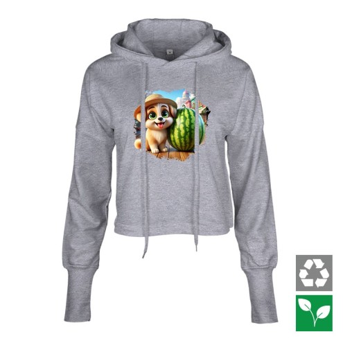 Billy mit dem Strohhut Cropped Hoodie women