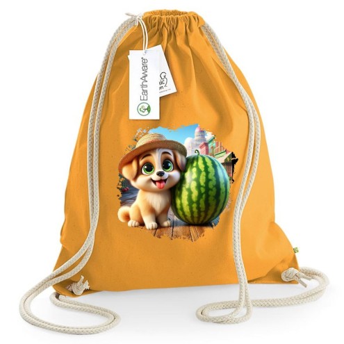 Billy con la borsa di paglia