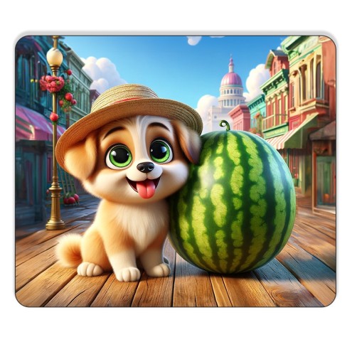 Billy con il cappello di paglia MousePad