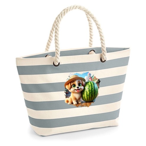 Billy mit dem Strohhut Shopping Bag/Strandtasche