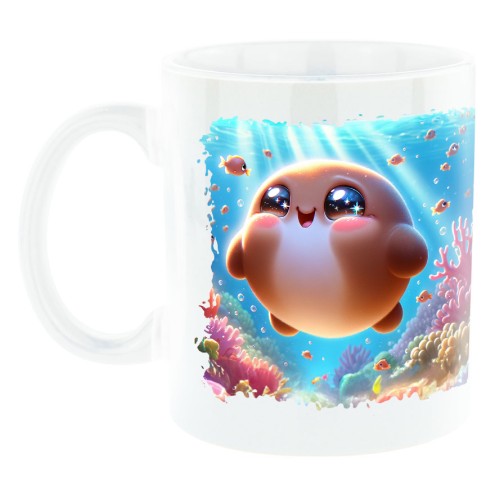 Blobby und Axel Tasse