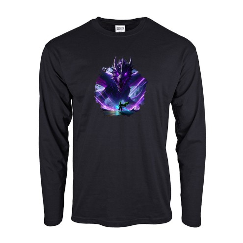 Zero Cycle Baumwoll Langarm Shirt