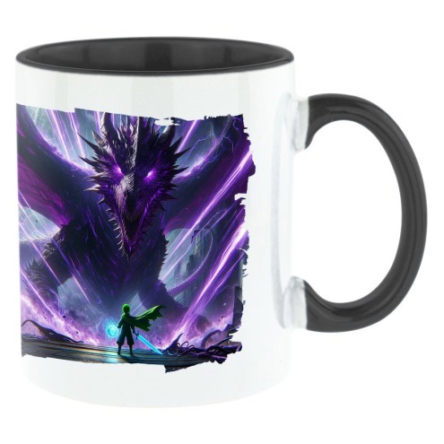 Zero Cycle Bi-Color Tasse schwarz