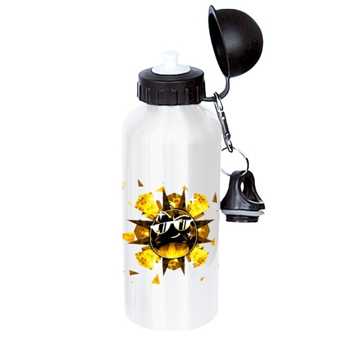 Team Melone Dunkel Gold Alu-Trinkflasche