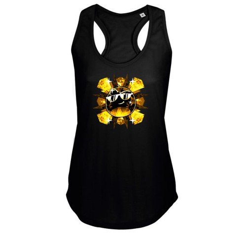 Team Melone Dunkel Gold Girlie Tank Top
