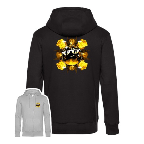 Team Melone Dunkel Gold Premium Zipped Hoodie