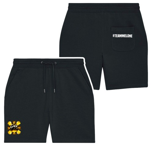 Team Melone Dunkel Gold Jogging-Shorts
