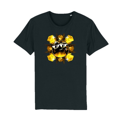 Team Melone Dunkel Gold Bio T-Shirt unisex
