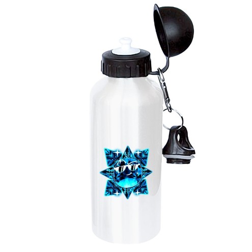 Team Melone Dunkel Diamant Alu-Trinkflasche