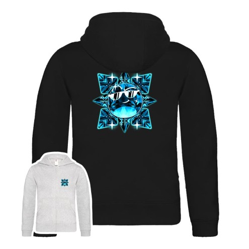 Team Melone Dunkel Diamant Basic Zipped Hoodie