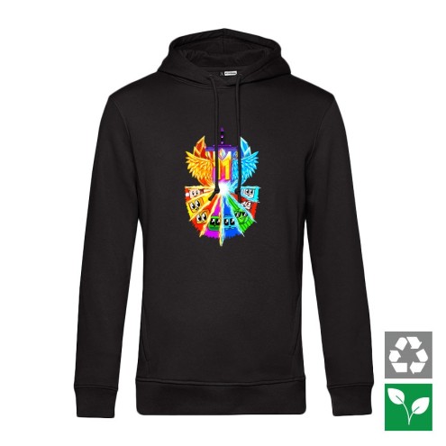 11 JAHRE Design Organic Hoodie