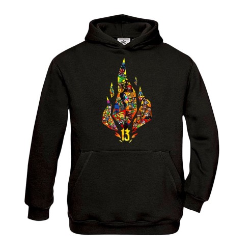 13 Jahre Design Basic Hoodie