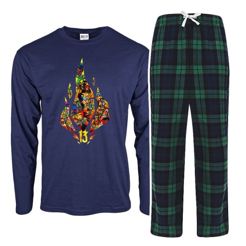 13 Jahre Design Kinder Pyjama karo lang