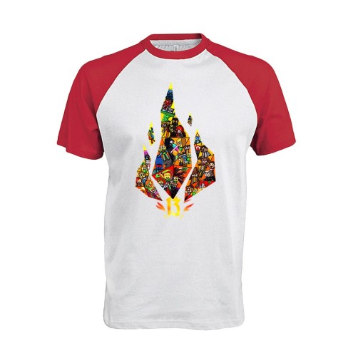 13 Jahre Design Base-Ball T-Shirt