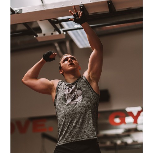Team Melone Fitness GRAY Funktions-Tanktop