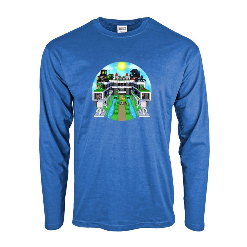 Galaktus Baumwoll Langarm Shirt