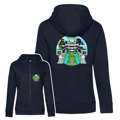 Galaktus Premium Zipped Hoodie women