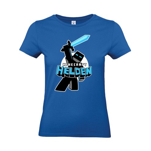 Maglietta Heroes blu donna