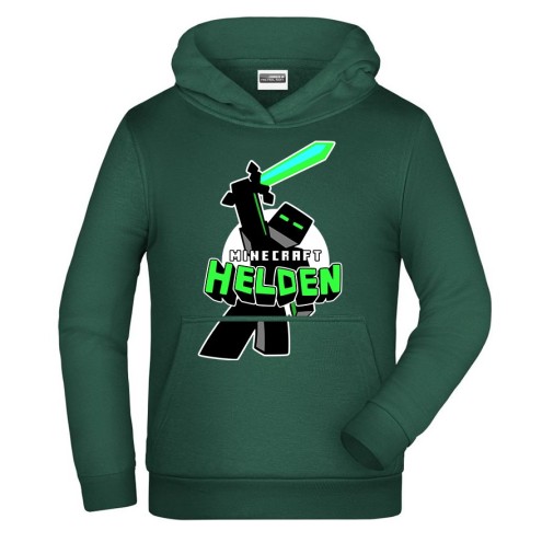 Helden green Hoodie kids