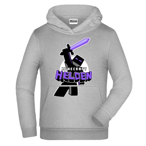 Helden purple Hoodie kids