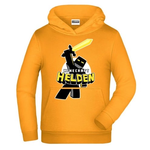 Helden yellow Hoodie kids