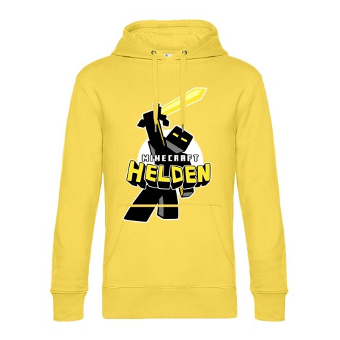 Felpa con cappuccio Heroes yellow Premium