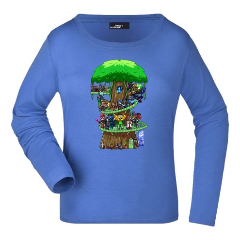 Pandora Baumwoll Langarm Shirt