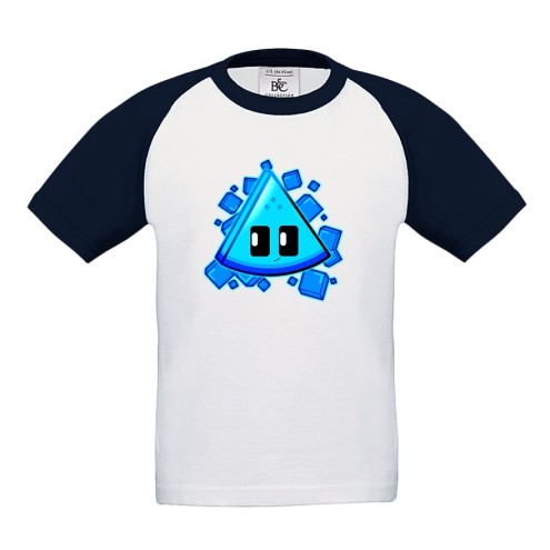 Saftig Blocky Base-Ball T-Shirt
