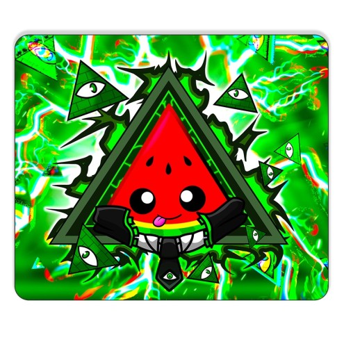 Tapis de souris juteux Illuminati